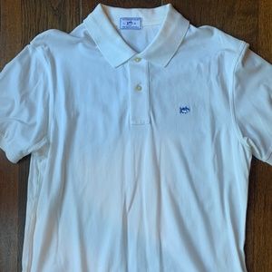 Large White Southern Tide Polo